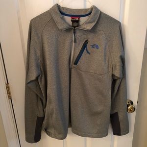 North Face 1/4 Zip Sweatshirt